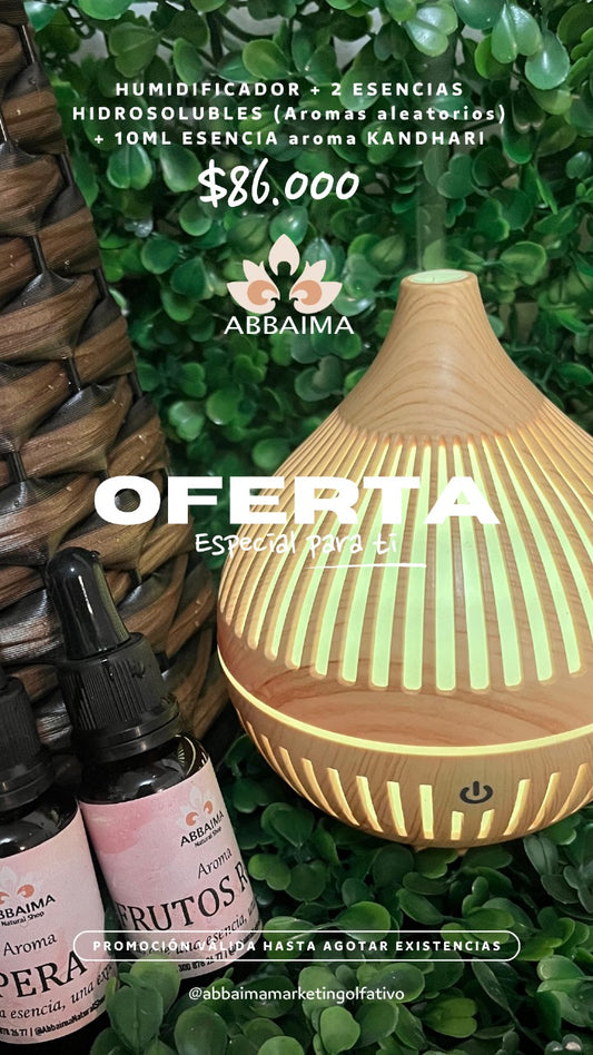 HUMIDIFICADOR + ESENCIA