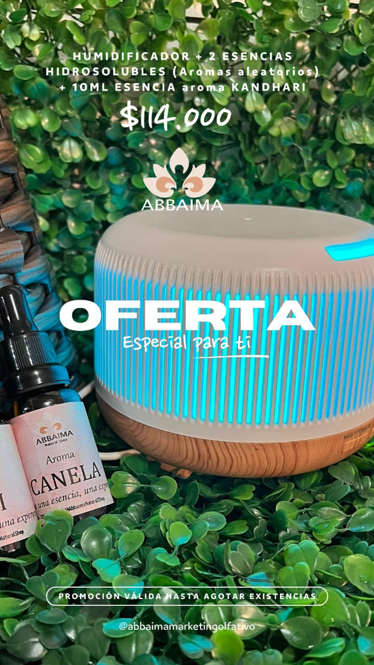 HUMIDIFICADOR + ESENCIA
