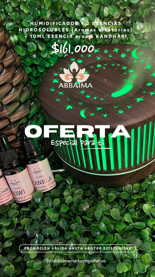 HUMIDIFICADOR + ESENCIA