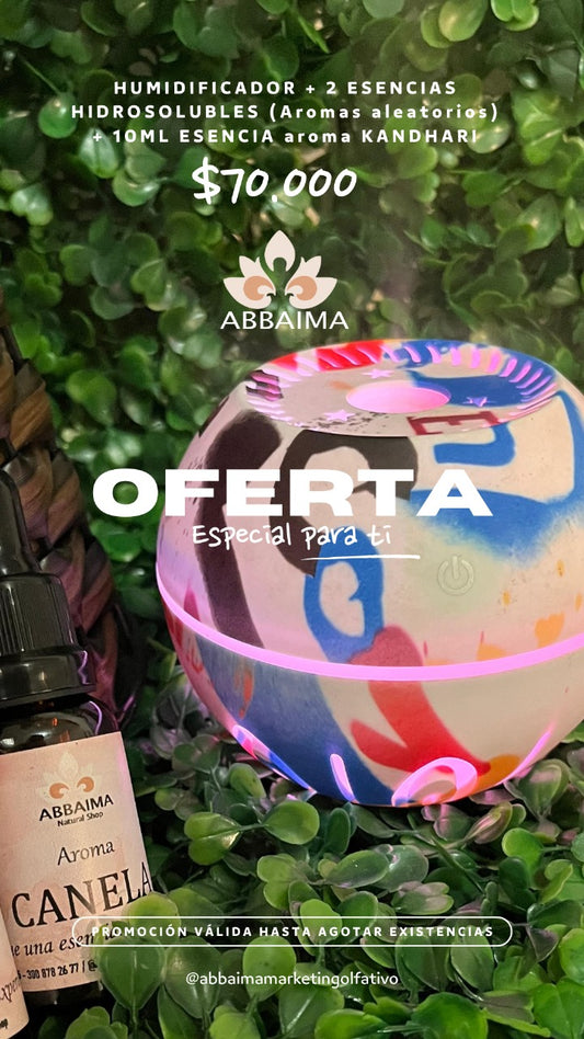 HUMIDIFICADOR + ESENCIA