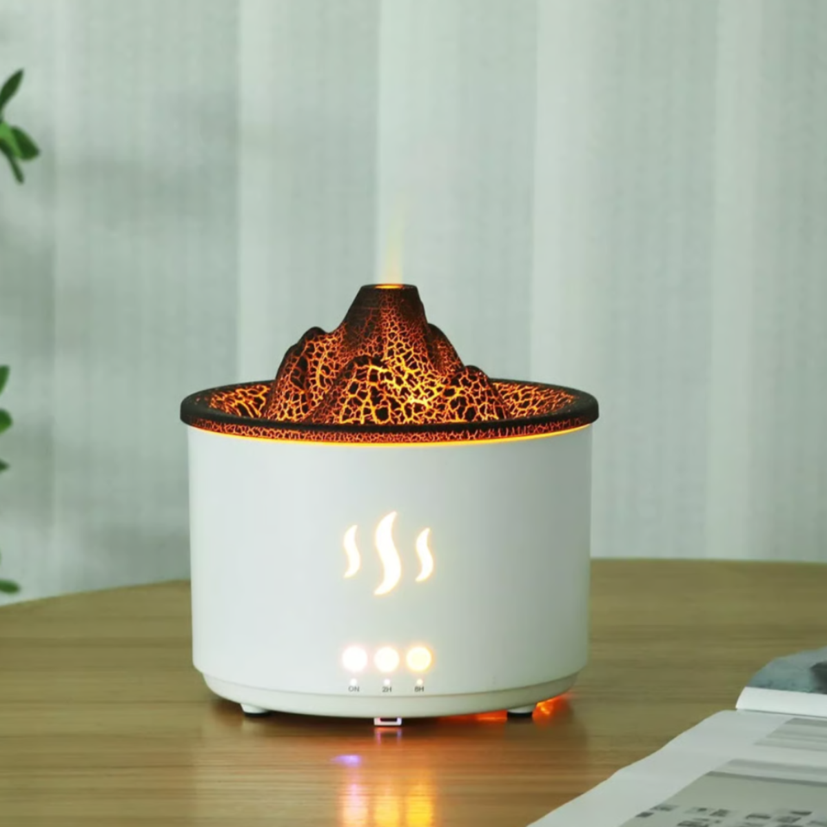 HUMIDIFICADOR DIFUSOR DE AROMAS VOLCÁN 500ML