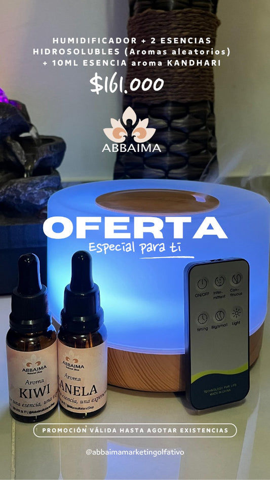 HUMIDIFICADOR + ESENCIA