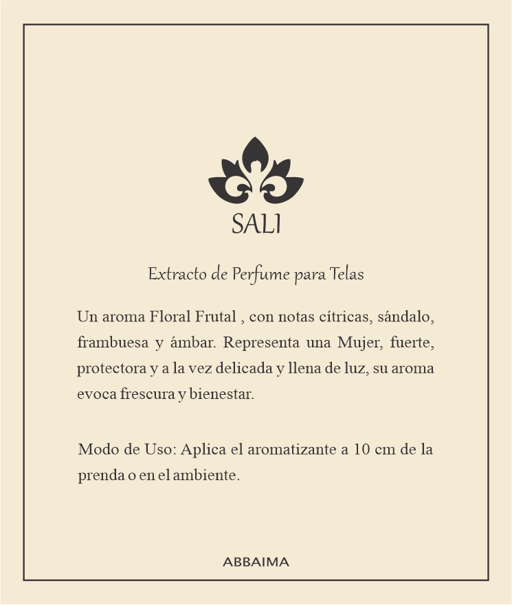 PERFUME PARA TELAS SALI