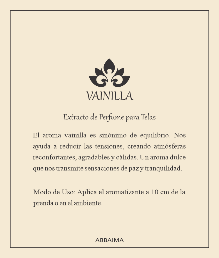 AROMATIZANTE VAINILLA