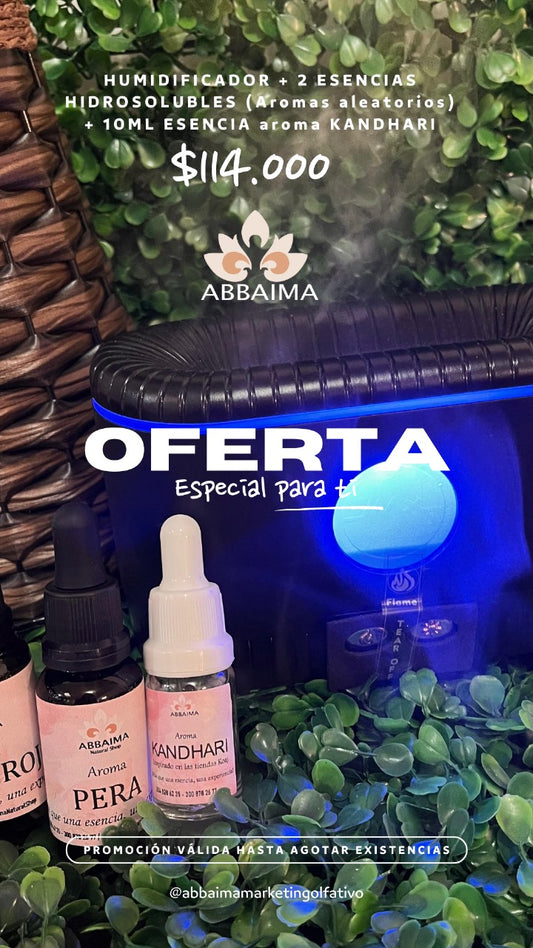 HUMIDIFICADOR + ESENCIA