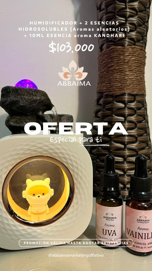HUMIDIFICADOR + ESENCIA