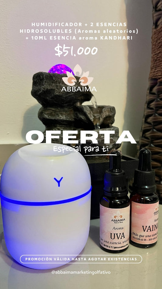 HUMIDIFICADOR + ESENCIA