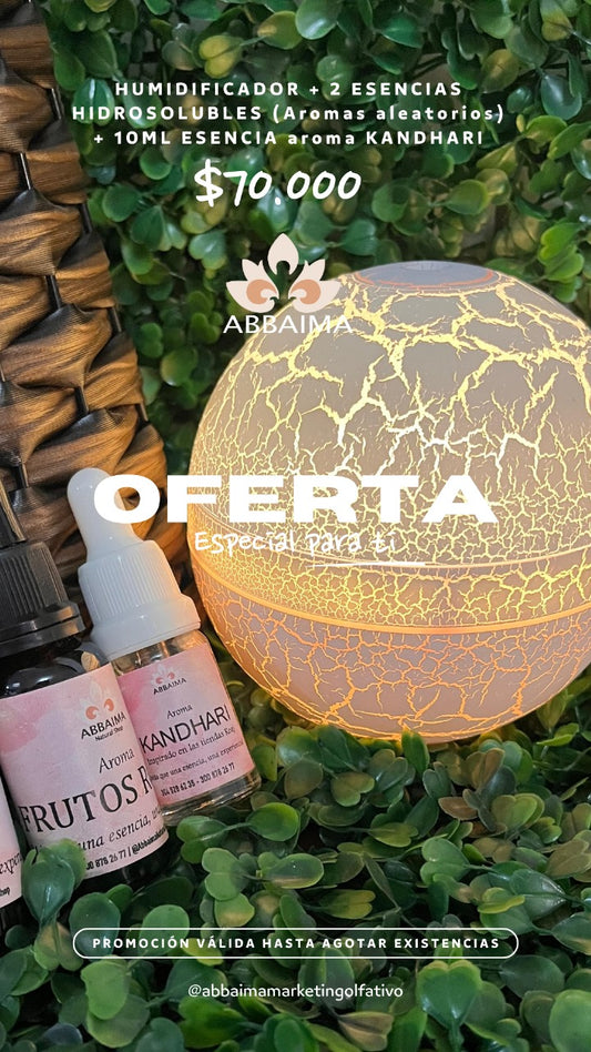 HUMIDIFICADOR + ESENCIA