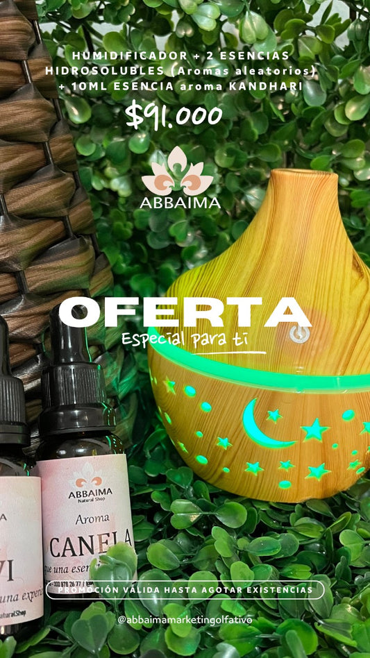 HUMIDIFICADOR + ESENCIA