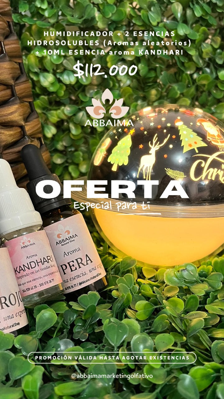 HUMIDIFICADOR + ESENCIA