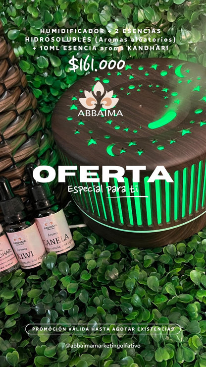 HUMIDIFICADOR + ESENCIA