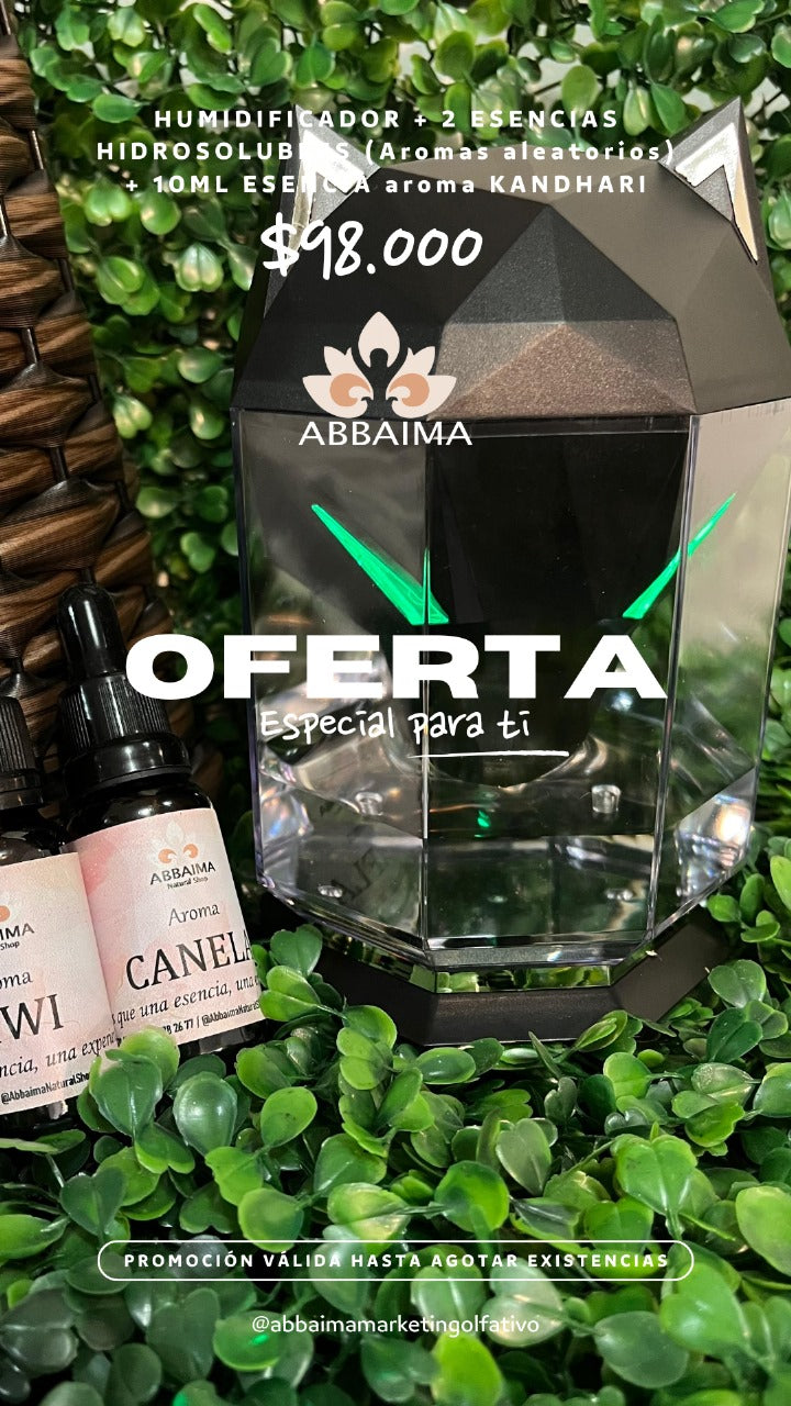 HUMIDIFICADOR + ESENCIAS