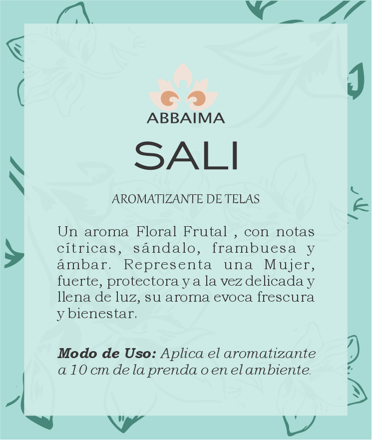 PERFUME PARA TELAS SALI