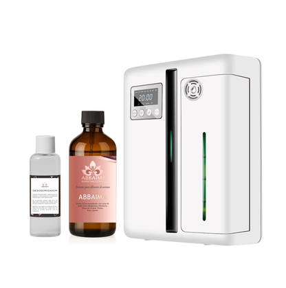 DIFUSOR SEMI INDUSTRIAL CON BLUETOOTH + 120 ESENCIA + 60ML DESODORIZADOR