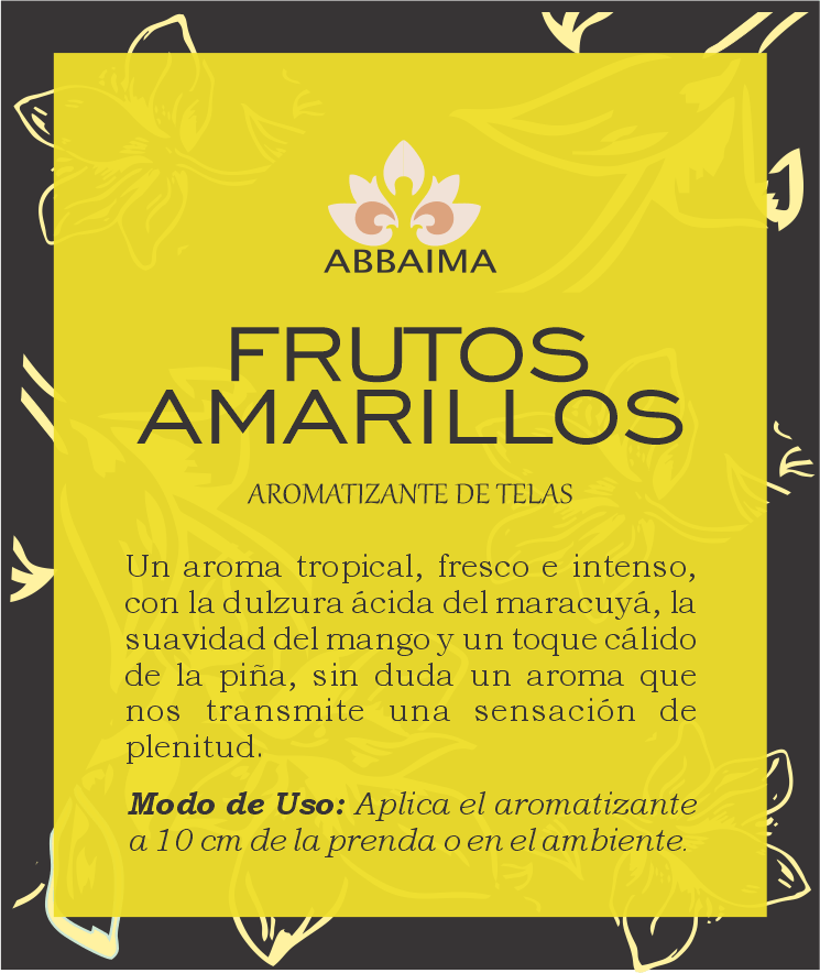 AROMATIZANTE FRUTOS AMARILLOS