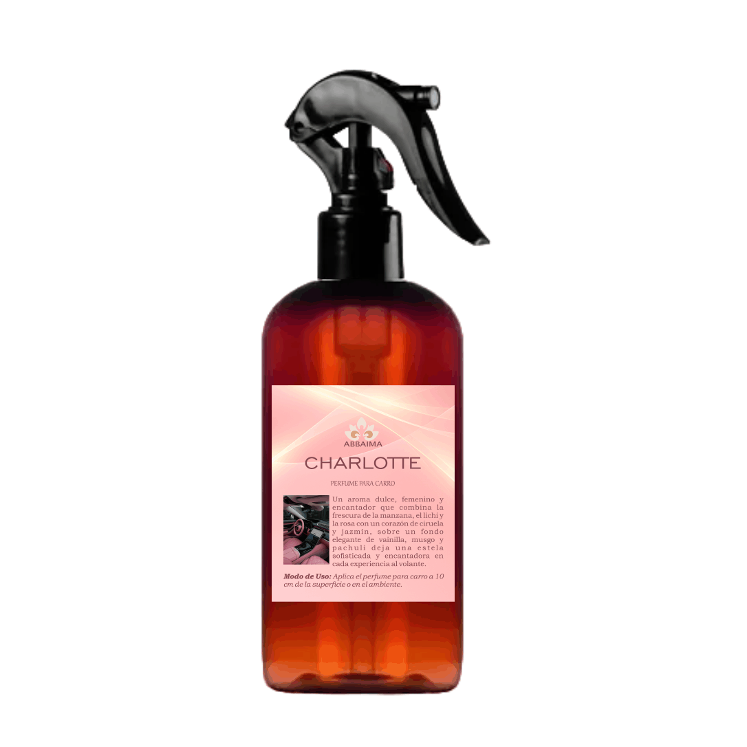 PERFUME PREMIUM PARA CARRO CHARLOTTE