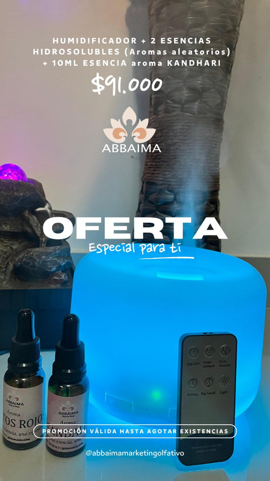 HUMIDIFICADOR + ESENCIA
