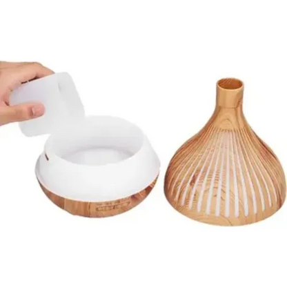 HUMIDIFICADOR DIFUSOR DE AROMAS JARRÓN FLORERO 500ML