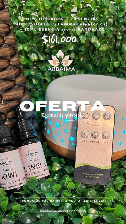HUMIDIFICADOR + ESENCIA